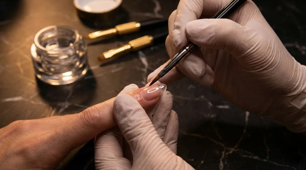 Idealna linia światła blick szkolenie manicure Master Małopolska
